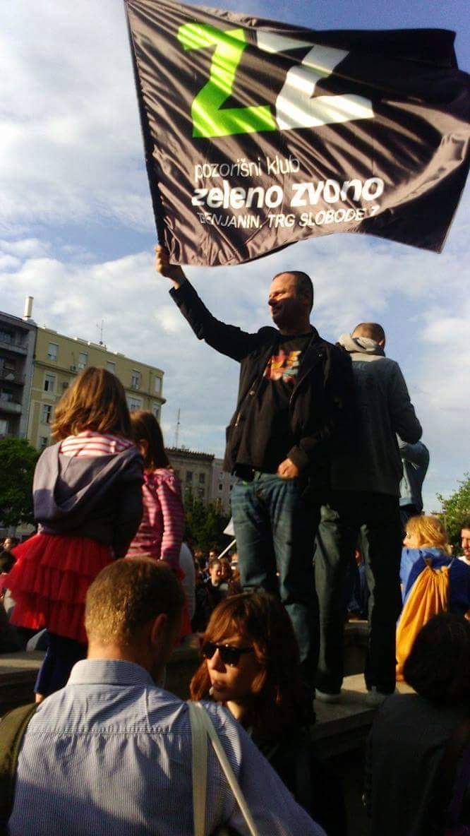 Sa jednog od okupljanja Zelenog zvona