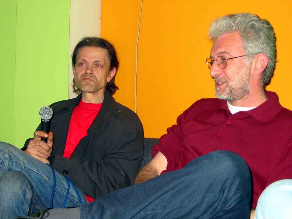 Tribina 'Kud ode rok 'n' roll - Dušan Vesić i Pera Janjatović (12-04-2004) - Zeleno Zvono, Zrenjanin