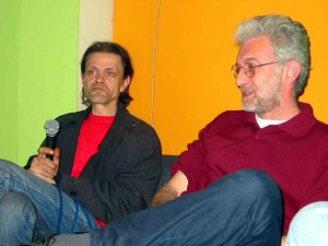 Tribina 'Kud ode rok 'n' roll - Dušan Vesić i Pera Janjatović (12-04-2004) - Zeleno Zvono, Zrenjanin